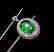 6ct EmeraldPendantin 18kt White Gold - 4