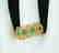 Certified-Exquisite 18KT yellow gold ring with Emerald - 7