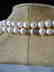 Pearl necklace of white baroque cultured - 2