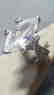 925 Marquise Glass Cut Statement - 2