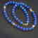 Lapis lazuli Necklace with Golden Accents - 3