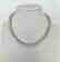 Necklace pearl salted water with gold clasp 19.2 carat - 3