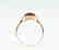 Certified-Exquisite Garnet ring with 18k rose gold - 5