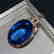 55.5ct Topaz Pendant in 18kt White Gold - 2