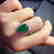 5ct Emerald Ring in 18kt Gold - 6