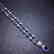 6.02 CTW Sapphire & VS Diamond Necklace 18K - 7
