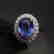 2.59ct Sapphire Ring in 18kt White Gold