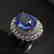 2.59ct Sapphire Ring in 18kt White Gold - 3