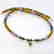 14K Multi-color Necklace with Emerald and Ash Topaz - 3