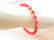 Pink Coral and Sapphires Bracelet - 2