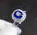 2.21ct Sapphire Ring in 18kt White Gold - 4