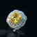 1.21ct Yellow Sapphire Ring in 18kt Rose Gold - 2