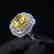 1.21ct Yellow Sapphire Ring in 18kt Rose Gold - 4