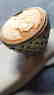 Elegant Basket Weaved Cameo RIng - 3