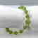 Nephrite and Emeralds 1.55ctw Bracelet