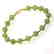 Nephrite and Emeralds 1.55ctw Bracelet - 2
