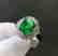 2.7ct Emerald Ring in 18kt white Gold - 3