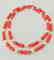 19,2 kt - Pink coral necklace 8 mm + Australian pearl 8 - 5