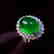 7.6ct Emerald Ring in 18kt White Gold - 2
