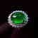 7.6ct Emerald Ring in 18kt White Gold - 4