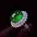 7.6ct Emerald Ring in 18kt White Gold - 5