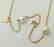 19.2 carat gold necklace with pearls 3.3 grams
