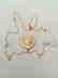 19.2 carat gold necklace with pearls 3.3 grams - 5