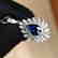 1.3ct Sapphire Pendant in 18kt White Gold - 4