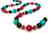 19.2 kt – Turquoise + Onyx + Ruby + Pink tourmaline - 8