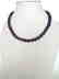 19.2kt – 10mm amethyst necklace – Gold hoop clasp - 8