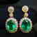 2.9ctEarringRing in 18kt Gold