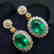 2.9ctEarringRing in 18kt Gold - 2