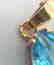 19.2 carat gold necklace With Topaz 13,9x9,9mm - 4,5 - 6