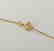 19.2 carat gold necklace With Topaz 13,9x9,9mm - 4,5 - 7
