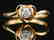 Certified-18Kt Rose gold solidaire morden engagement