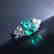 1.15 CTW Emerald & VS Diamond Ring 18K - 3