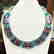Tourmaline quartz Silver handmade butterfly Necklace