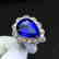 13.6ct Tanzanite Ring in 18kt White Gold - 2