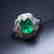 1.24 CTW Emerald & VS Diamond Ring 18K - 2
