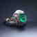 1.24 CTW Emerald & VS Diamond Ring 18K - 4