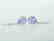 Exquisite 925 silver earing with zircon - 2