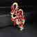 2.65 CTW Ruby & VS Diamond Ring 18K - 6