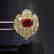 1.52ct Ruby Ring in 18kt Rose Gold