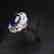 2.14 CTW Sapphire & VS Diamond Ring 18K - 3