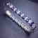 17.20 CTW Sapphire & VS Diamond Bracelets 18K - 2