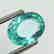 1.62CT-SPARKLING OVAL NATURAL PARAIBA COLOR NEON GREEN - 2