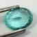 1.62CT-SPARKLING OVAL NATURAL PARAIBA COLOR NEON GREEN - 4