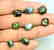 50.10 carats Untreated Cats Eye Tourmaline Cabochons - 2