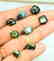 50.10 carats Untreated Cats Eye Tourmaline Cabochons - 4