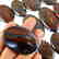 Red Power Tiger Eye Gem Lot - 2